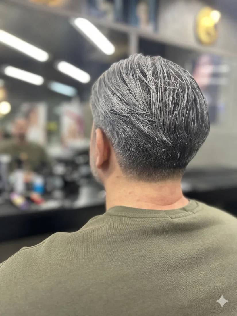 Mid Drop Fade – Basha Coiffeur